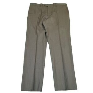 NWT Nordstrom JWN Mid Grey 100% Wool Dress Pants 40W Traditional Fit